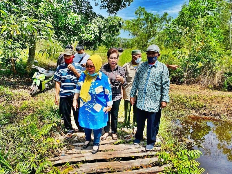 Warga Kalampangan Usulkan Pembangunan Tanggul dan Jembatan