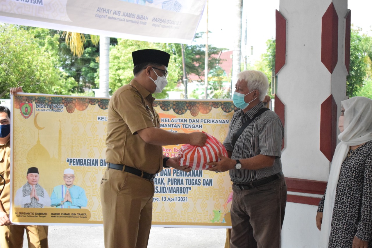 Menyambut Bulan Suci Ramadhan 1442 H, Dislutkan Gelar Baksos Pembagian Sembako