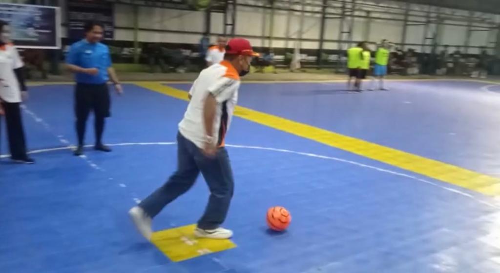 Peringati Hari Buruh Internasional, Disnakertrans Inisiasi  Gelar Liga Futsal Tripartit