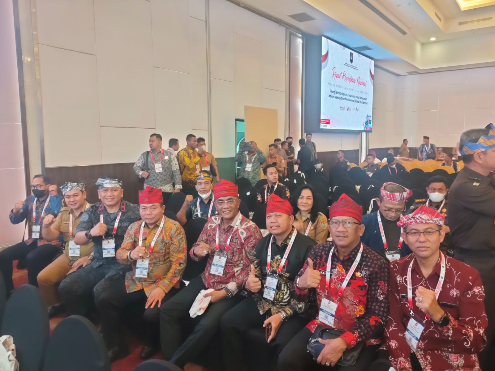Asisten Pemerintahan dan Kesra Hadiri Rakornas Bidang Ketahanan Ekonomi, Sosial dan Budaya