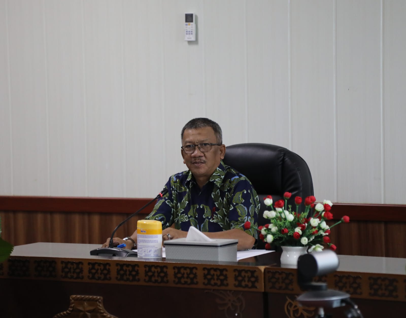 Bahas KPPR, Asisten Bidang Pemkesra Katma F. Dirun pimpin Rapat Forum Penataan Ruang Prov. Kalteng