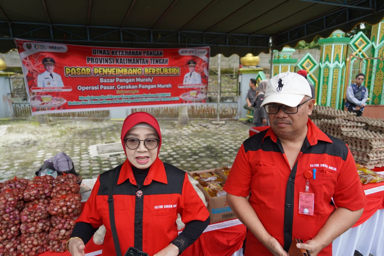 Gelar Pasar Penyeimbang di Kabupaten Kotawaringin Barat, Pemprov Kalteng Sediakan 6.000 Paket Bahan Pokok dan Komoditas Lainnya