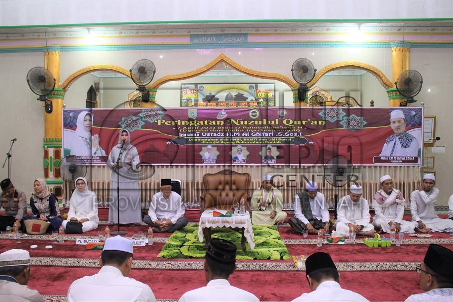 Pj. Bupati Barsel Hadiri Peringatan Nuzulul Quran 1444 H