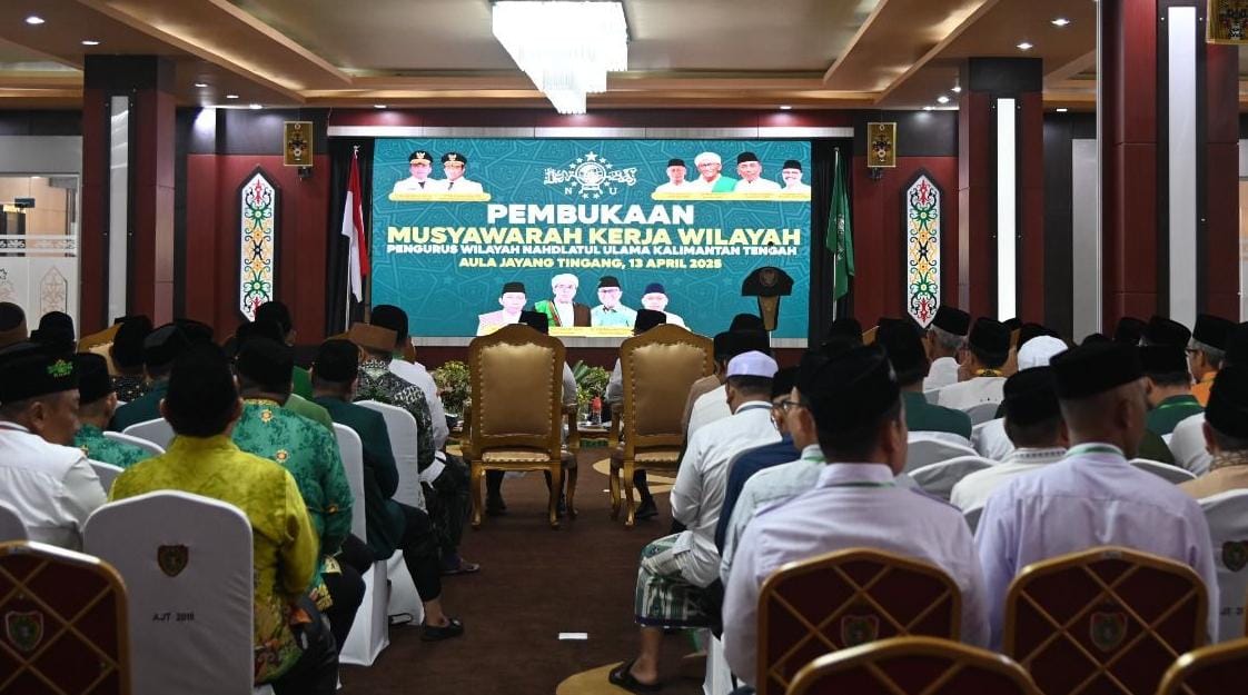 Wagub Edy Pratowo Buka Musyawarah Kerja Wilayah PWNU Kalteng