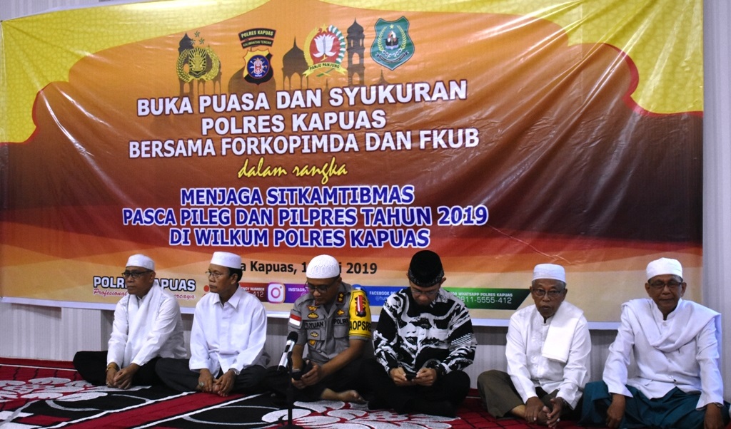 Wabup Hadiri Buka Puasa dan Syukuran di Polres