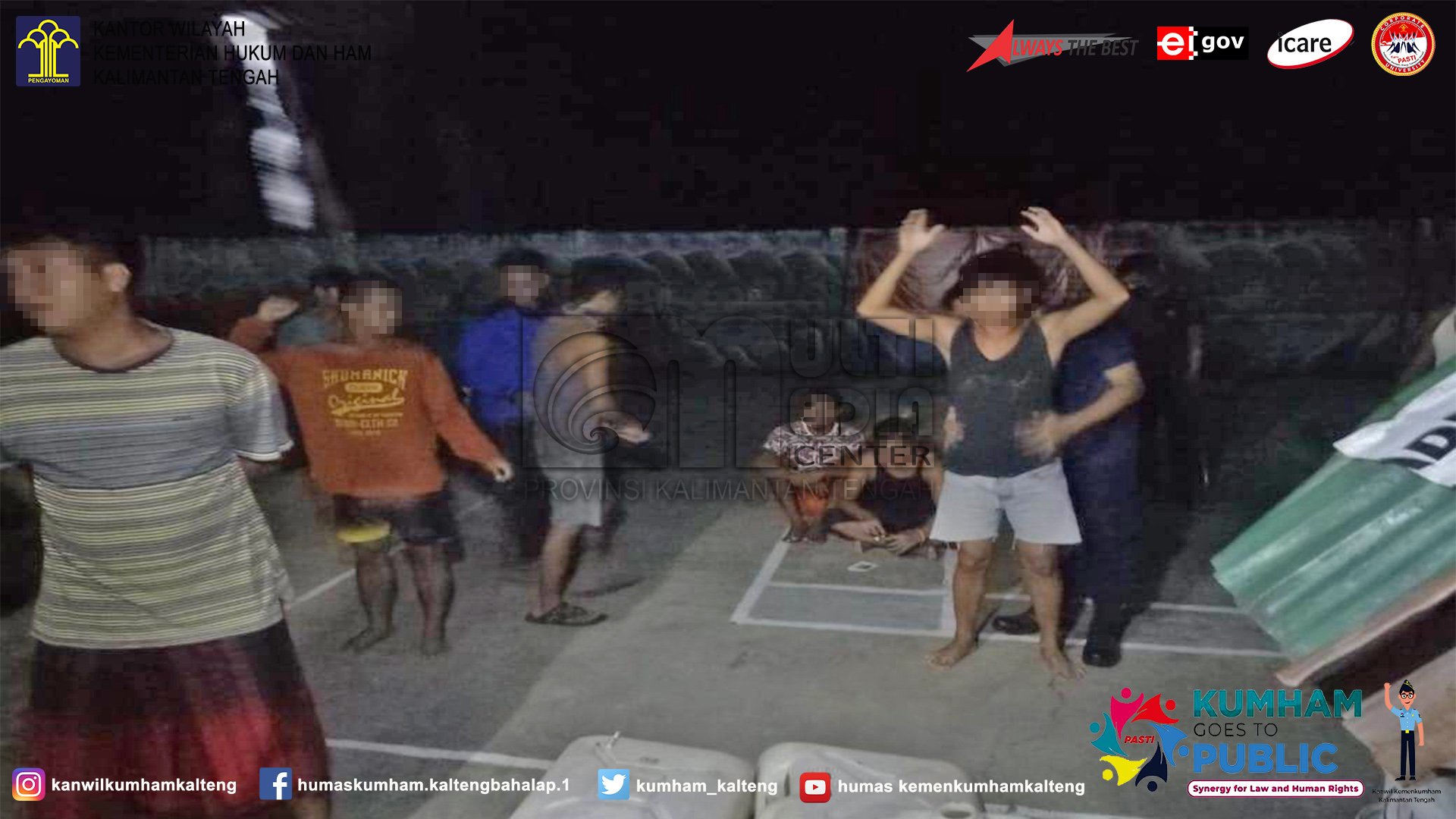 Tim Satops Patnal Lapas Muara Teweh Laksanakan Razia Blok Hunian