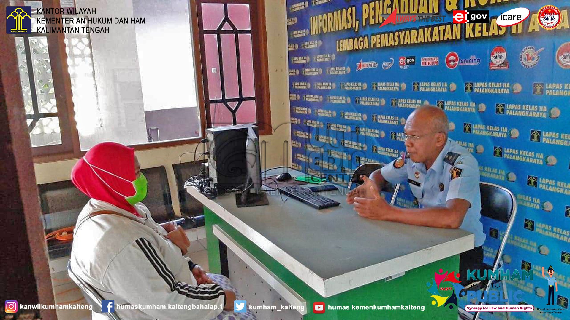 Siap Berikan Pelayanan Terbaik, Lapas Palangka Raya Bangun Unit Layanan Terpadu