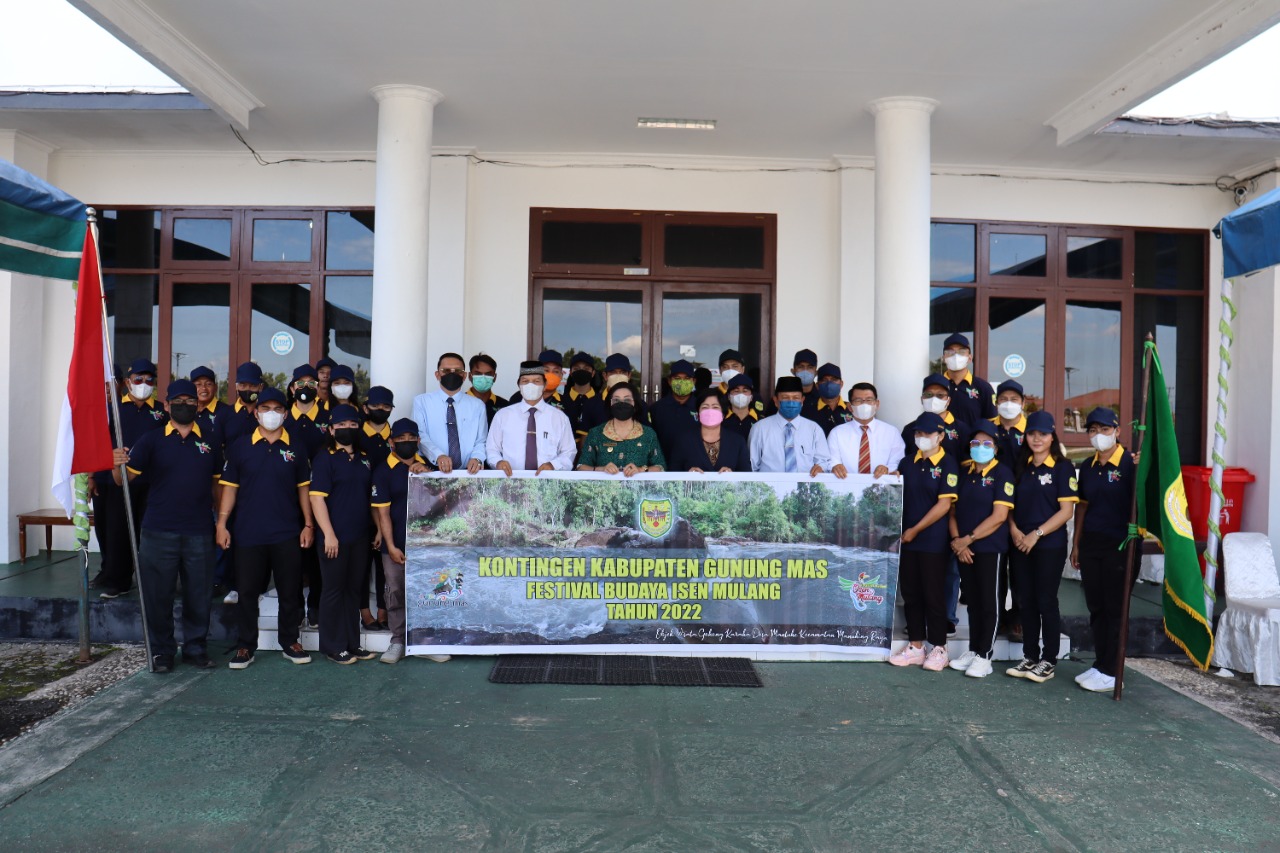Wakil Bupati Gumas Lepas Kontingen FBIM Tahun 2022