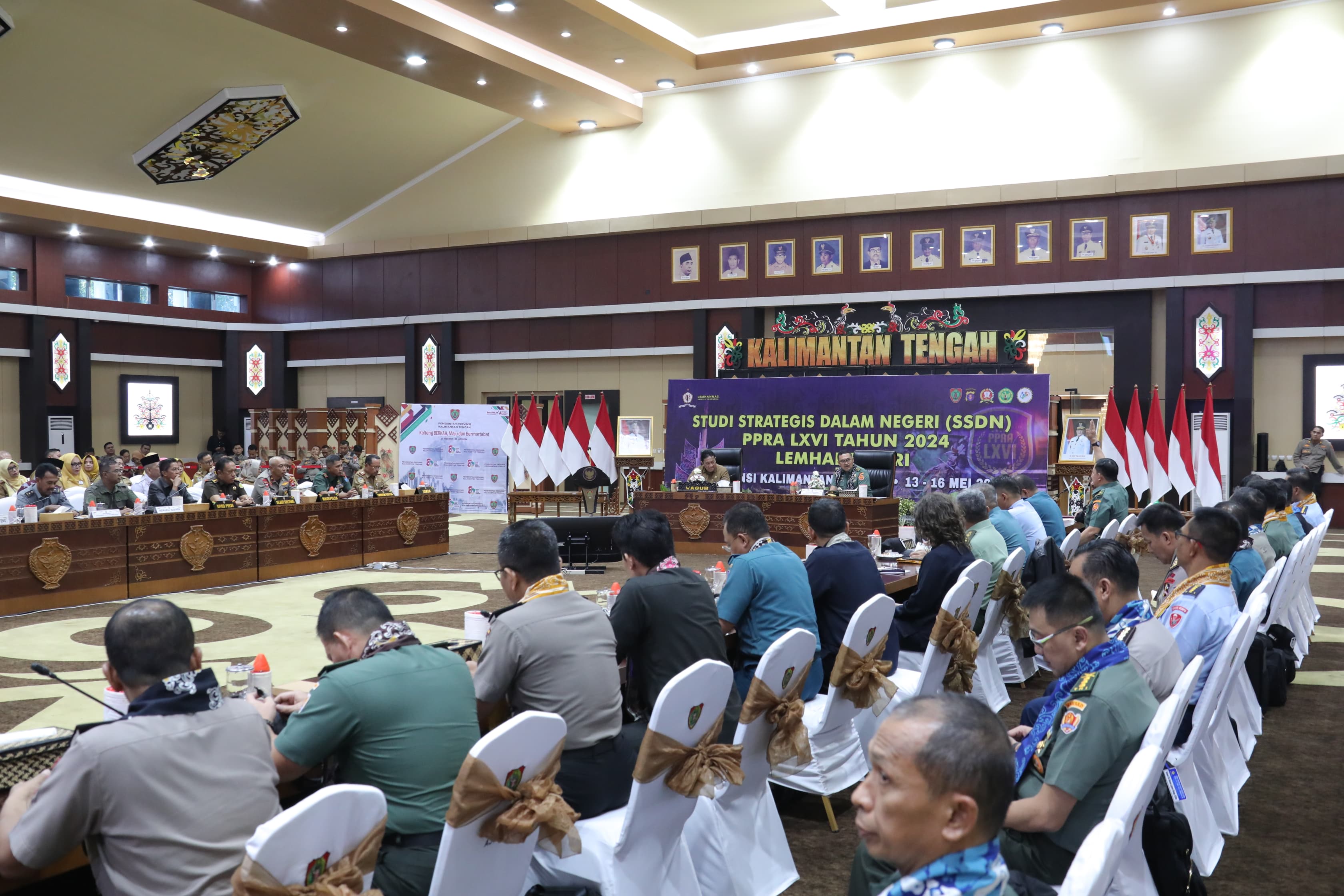 Wagub Edy Pratowo Hadiri Pertemuan dengan Peserta SSDN PPRA LXVI Lemhanas RI Tahun 2024