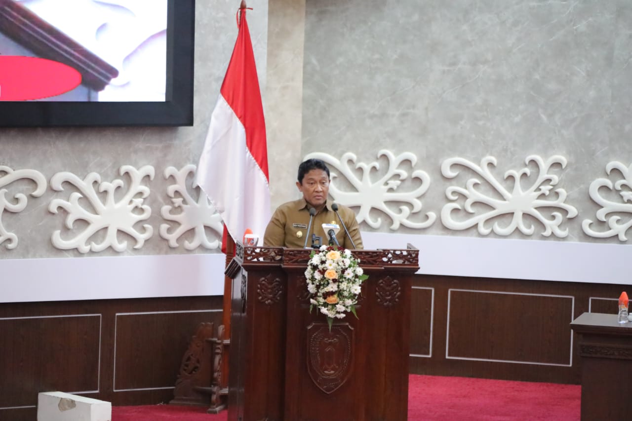 Hadiri Rapat Paripurna ke - 2 Masa Sidang II Tahun Sidang 2024, Wagub Kalteng Sambut Baik Rekomendasi DPRD Terhadap LKPJ Gubernur Akhir Tahun 2023