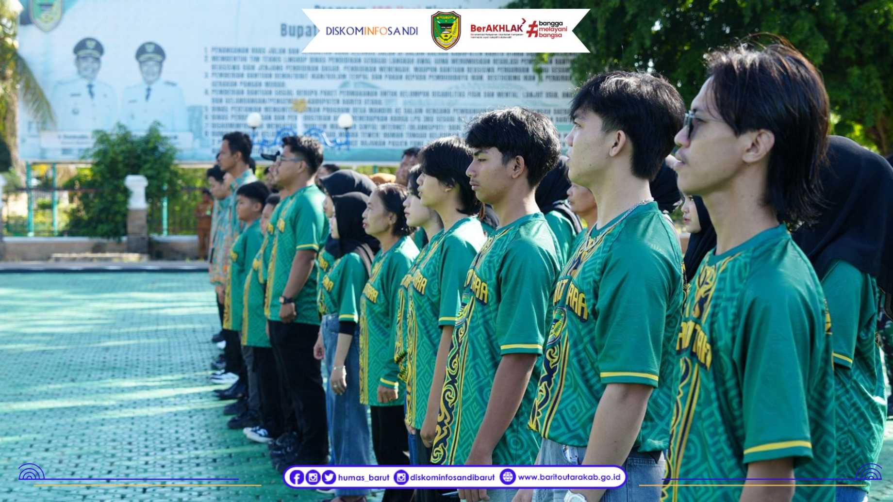 Lepas Kontingen Barito Utara Ikuti Festival Budaya Isen Mulang 2026, Bupati: Bawa Misi Jaga Identitas Budaya Daerah