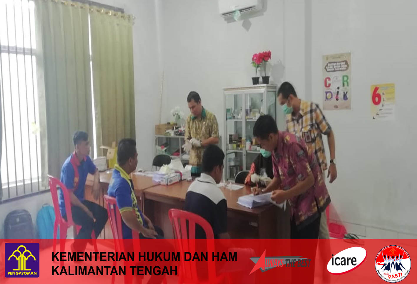 Lapas Narkotika Kasongan Screening TBC dan HIV/AIDS