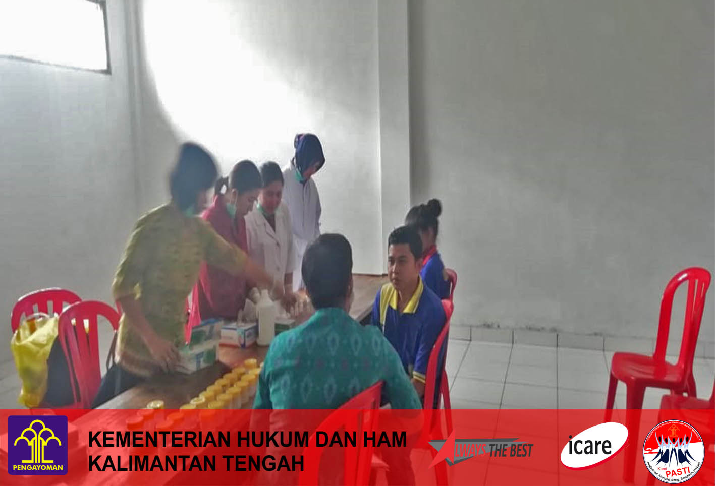 Lapas Narkotika Kasongan Screening TBC dan HIV/AIDS