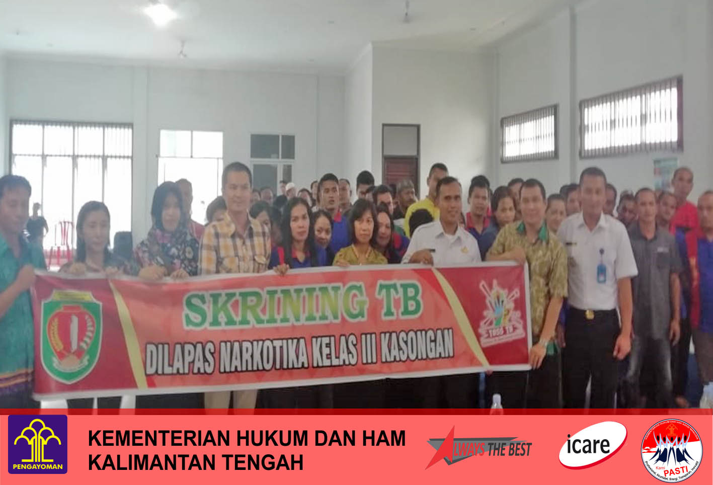 Lapas Narkotika Kasongan Screening TBC dan HIV/AIDS