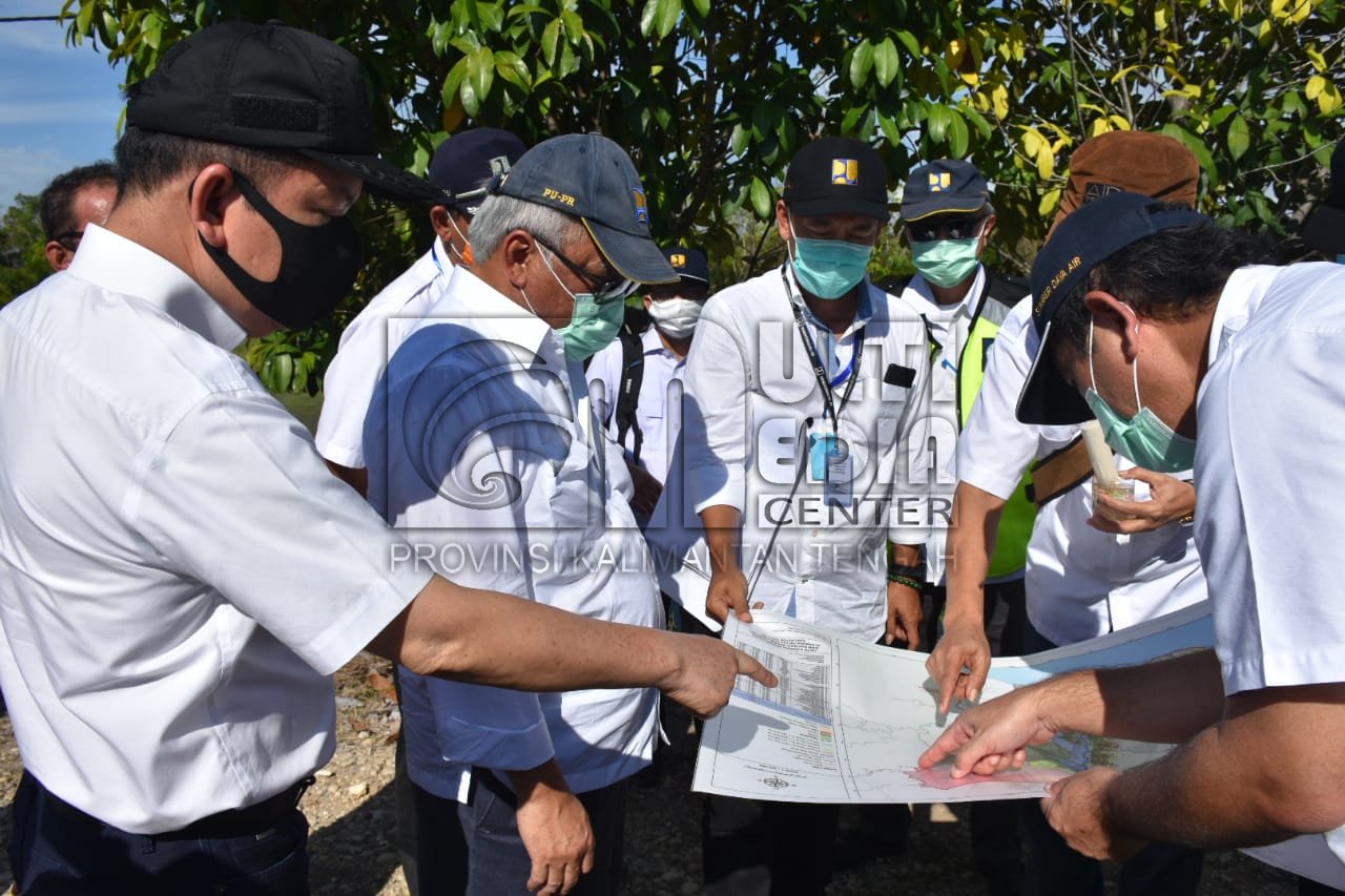 Menteri PUPR Kunjungi Kabupaten Kapuas Guna Pantau Lokasi Eks PLG