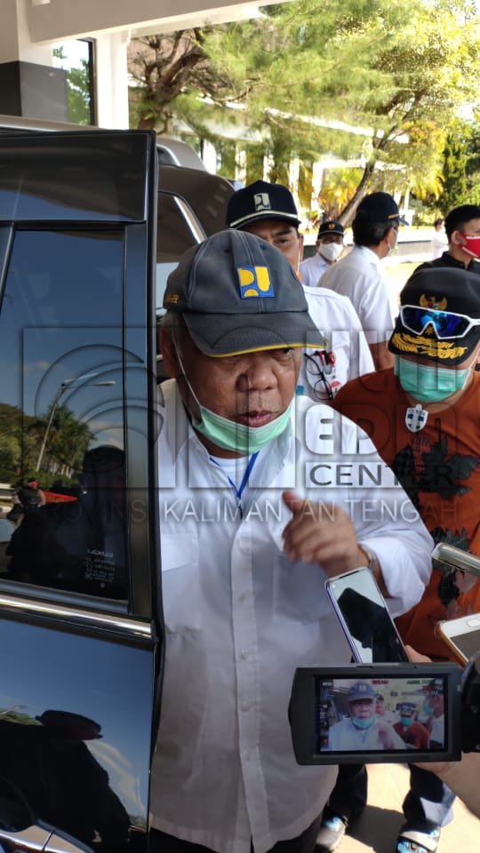 Menteri PUPR kunjungi kalteng, Tinjau Infrastruktur Kawasan Food Estate