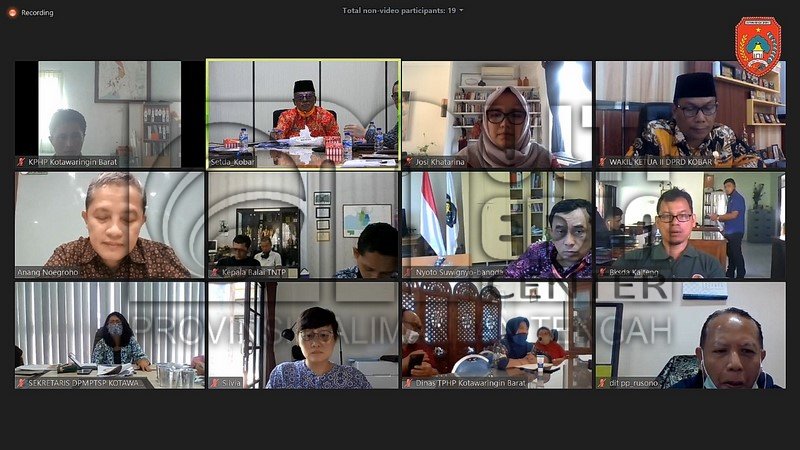 Kabupaten Kobar Dipilih Melaksanakan Uji Coba Terpercaya Penerapan Pendekatan Yurisdiksi Berkelanjutan