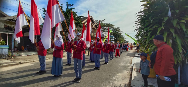 Pawai Budaya dan Pembangunan Meriahkan HUT ke-419 Kutaringin
