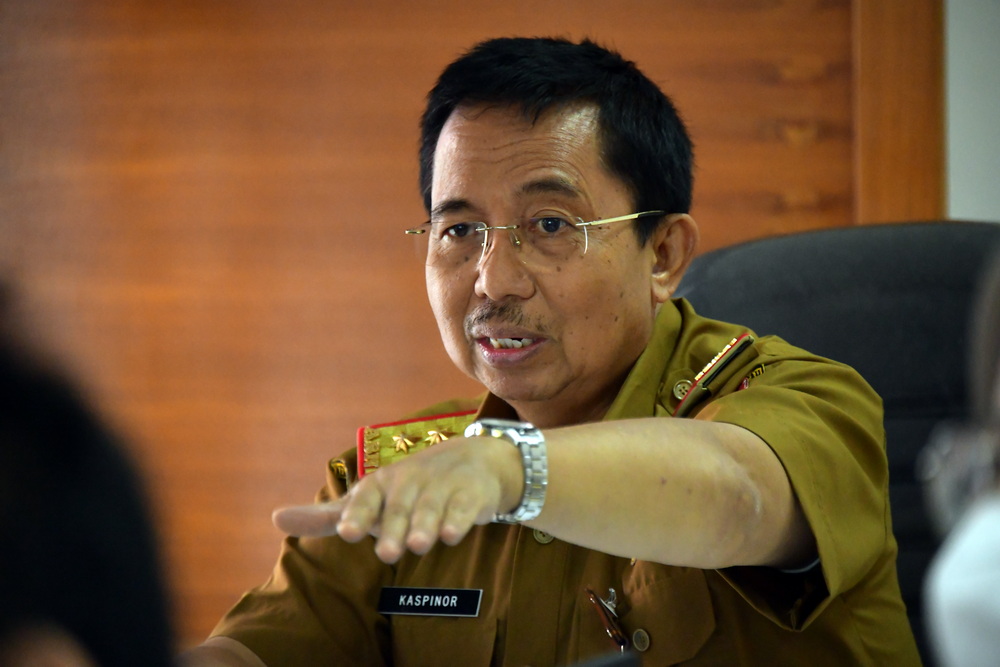 Kepala Bappedalitbang Prov. Kalteng Terima Kunjungan Tim Direktorat Kependudukan dan Jaminan Sosial Kementerian PPN/Bappenas