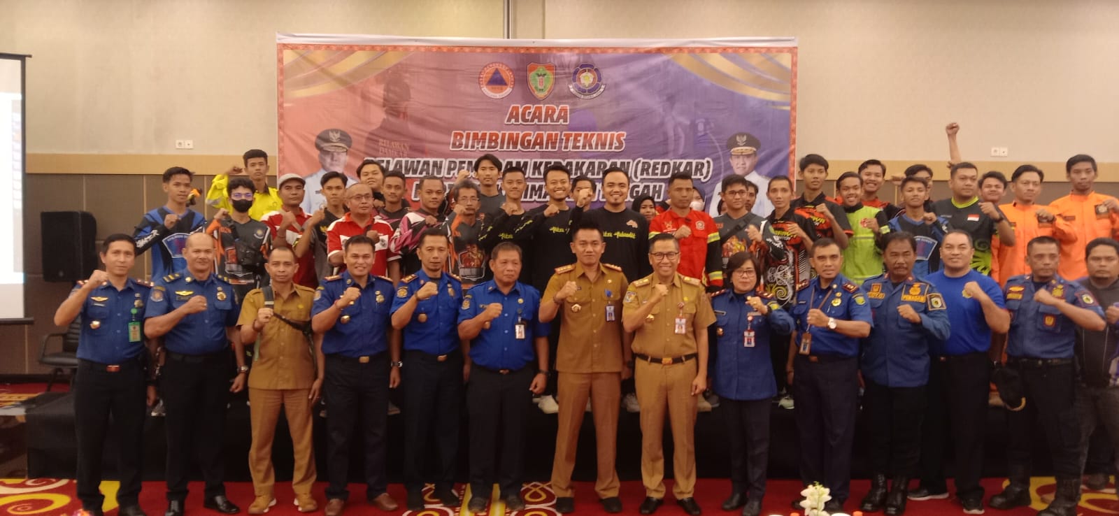 BPBPK Prov. Kalteng Gelar Bimtek Relawan Pemadam Kebakaran