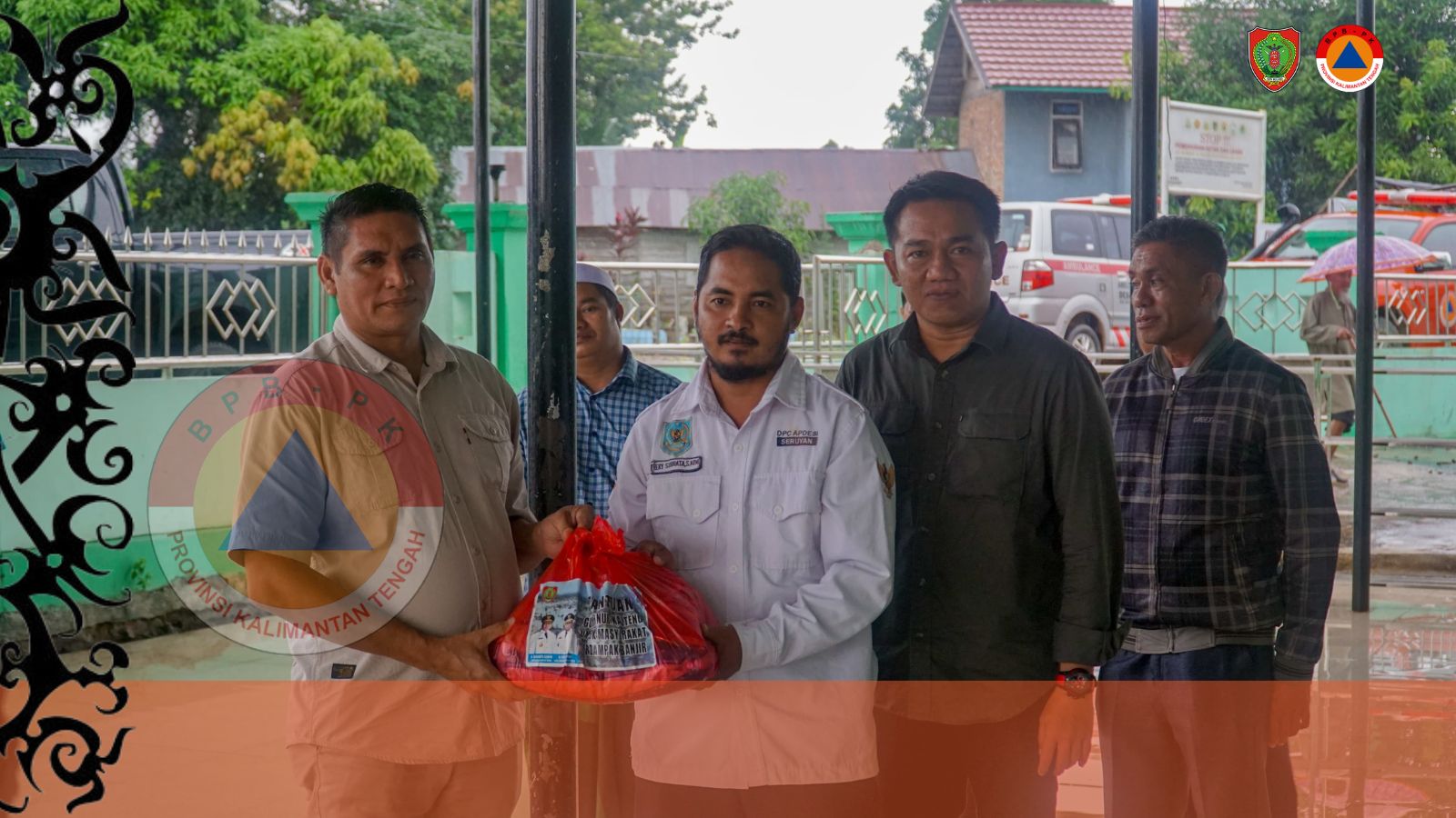 BPB-PK Prov. Kalteng Koordinir Penyaluran Paket Sembako bagi Masyarakat Terdampak Banjir di Kab. Seruyan