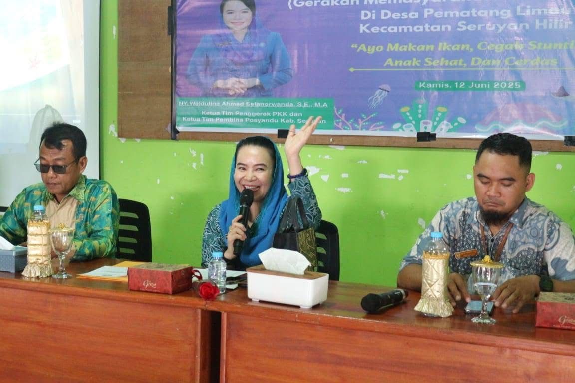 Ketua TP PKK Seruyan Dorong Konsumsi Ikan Lewat Sosialisasi GEMARIKAN