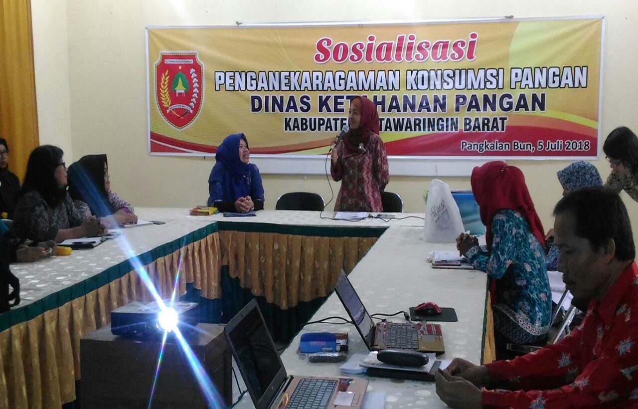 Dinas Ketahanan Pangan Sosialisasikan Penganekaragaman Konsumsi Pangan