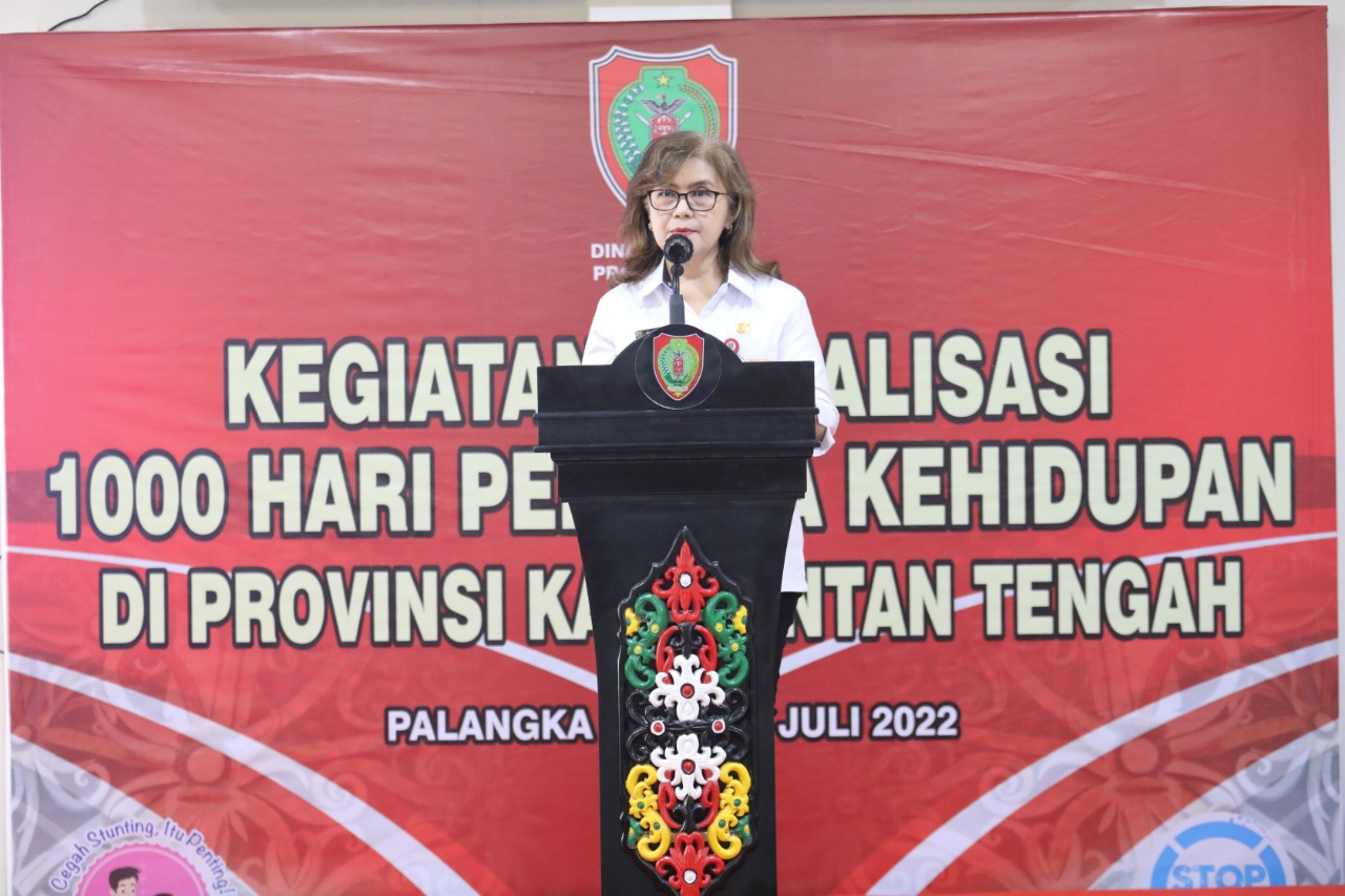 Sekretaris Daerah Prov. Kalteng Nuryakin Buka Kegiatan Sosialisasi 1000 Hari Pertama Kehidupan