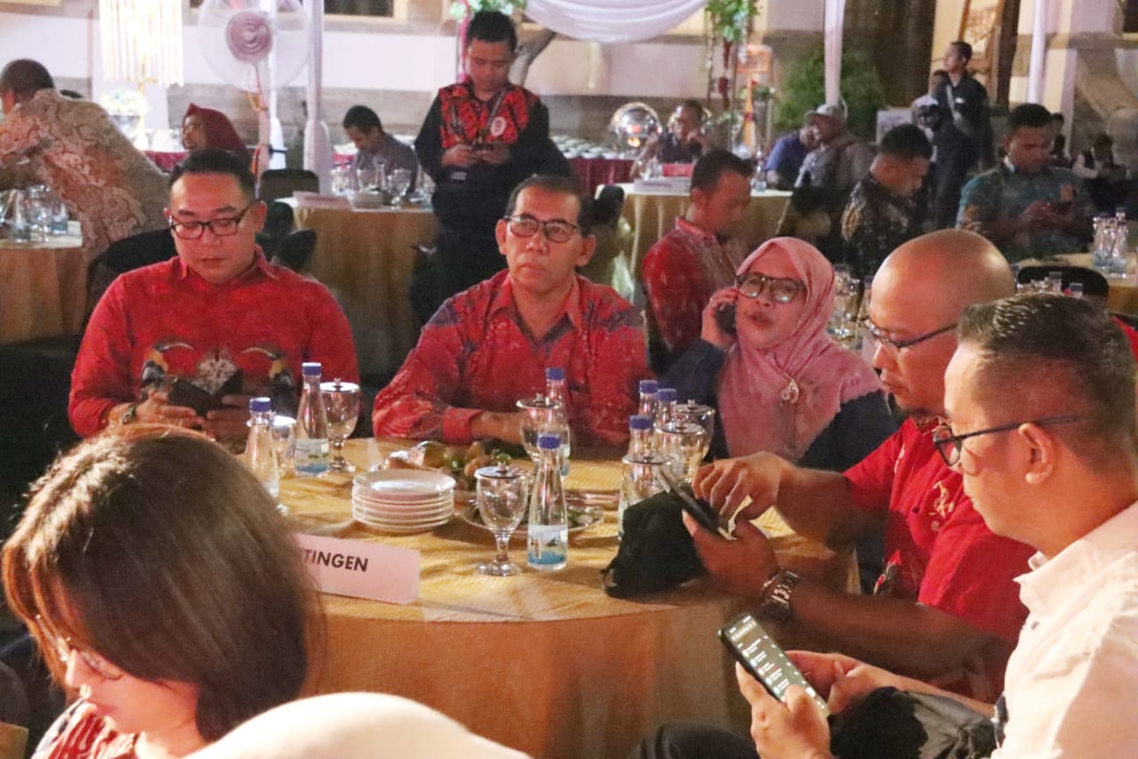 Hadiri Welcome Dinner, Kadispora Kalteng Hamka Harapkan PORNAS KORPRI XVI Jadi Ajang Jalin Silaturahmi dan Pemersatu Bangsa