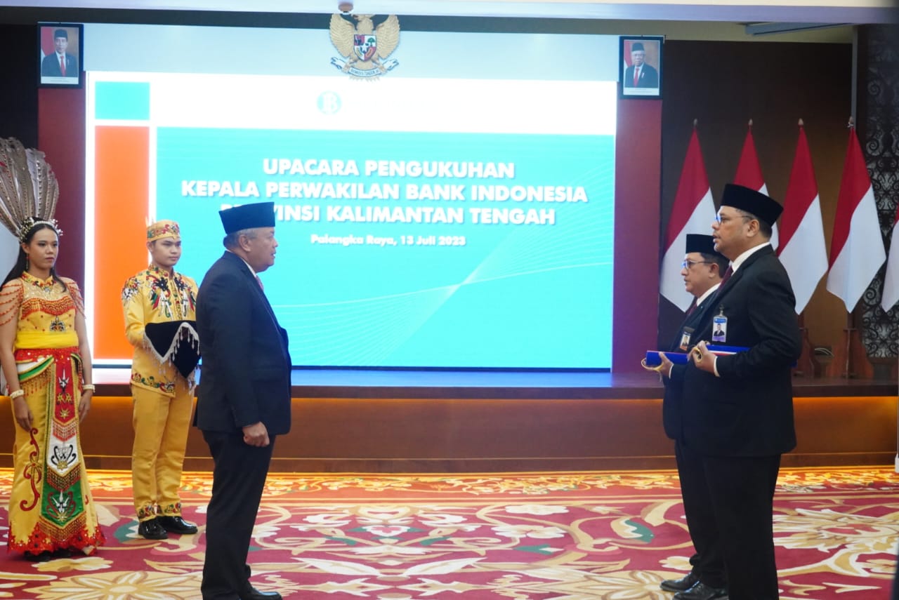 Hadiri Pengukuhan dan Peresmian Gedung Kantor Perwakilan BI Kalteng, Wagub Edy Pratowo Ajak Satukan Langkah Untuk Memajukan Pembangunan dan Perekonomian Daerah