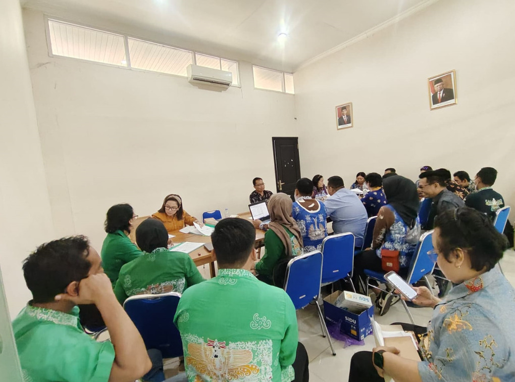 Biro Organisasi Laksanakan Evaluasi Kelembagaan Perangkat Daerah Kabupaten Murung Raya