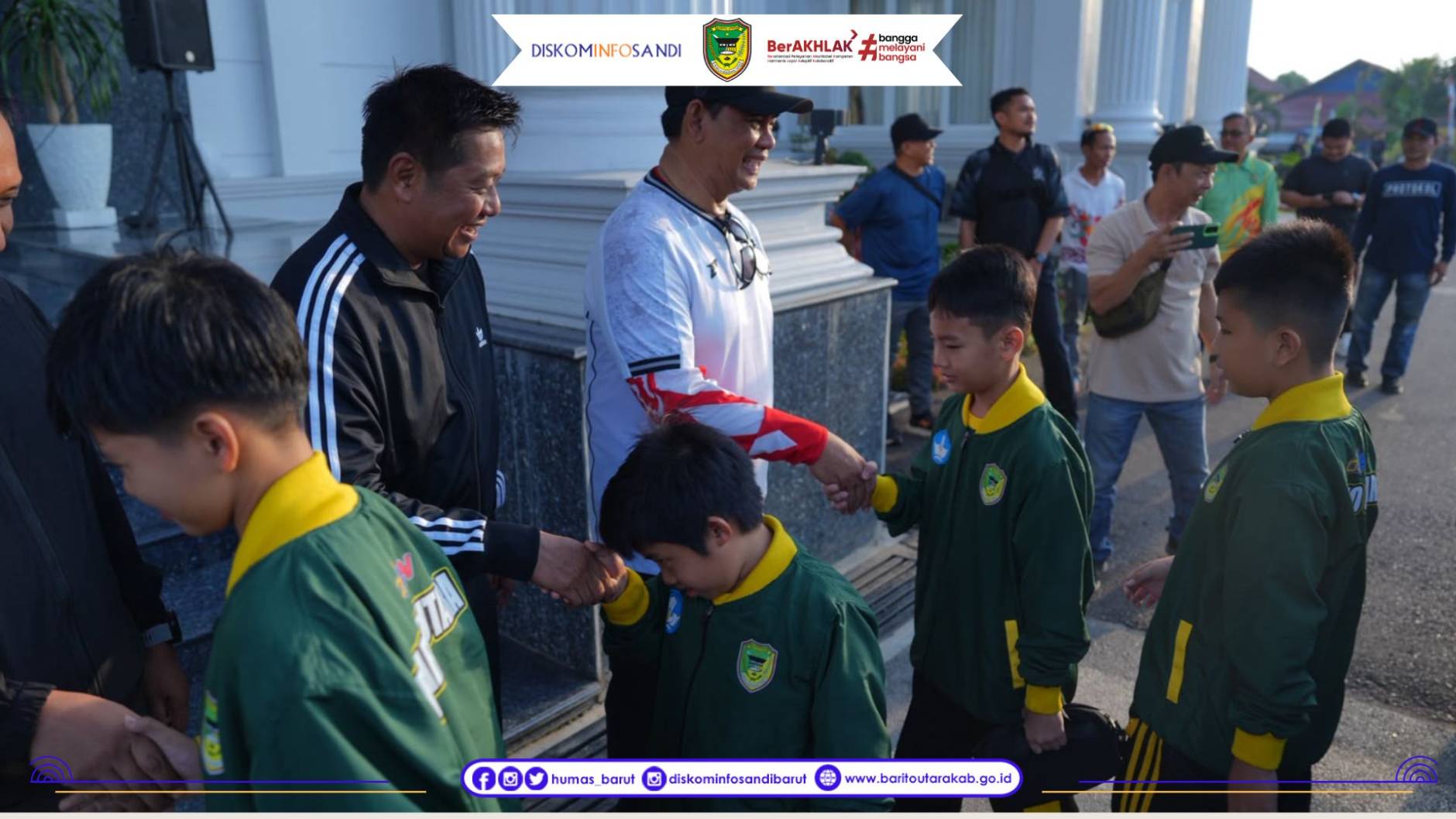 Kontingen O2SN Barito Utara Siap Berlaga di Tingkat Provinsi, Bupati Tekankan Sportivitas