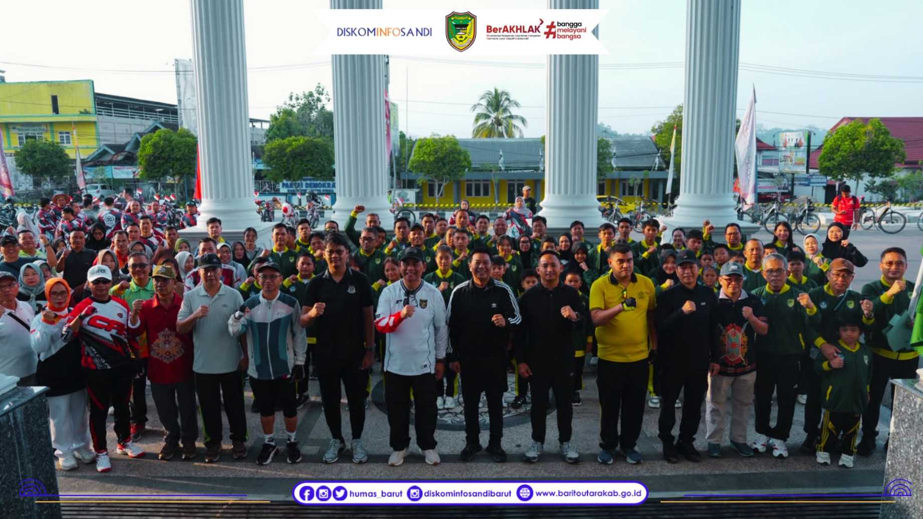 Kontingen O2SN Barito Utara Siap Berlaga di Tingkat Provinsi, Bupati Tekankan Sportivitas