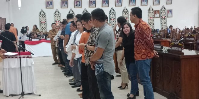 Lusa, Anggota DPRD Palangka Raya Periode 2019 -2024 Dilantik