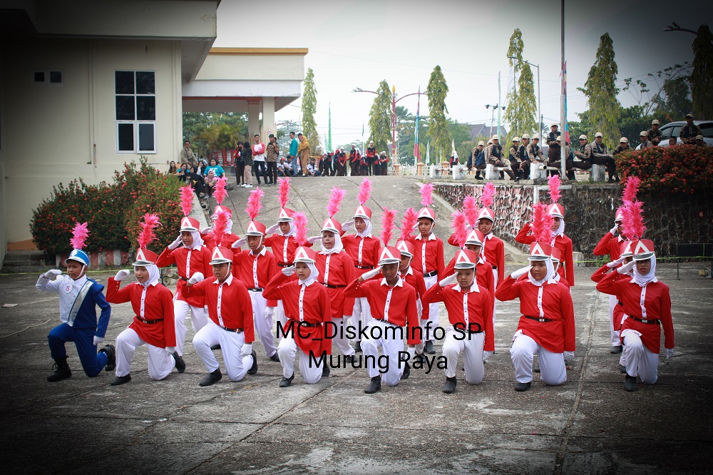 Meriahkan HUT RI Ke-74, Pemkab Mura Gelar Lomba Baris Berbaris