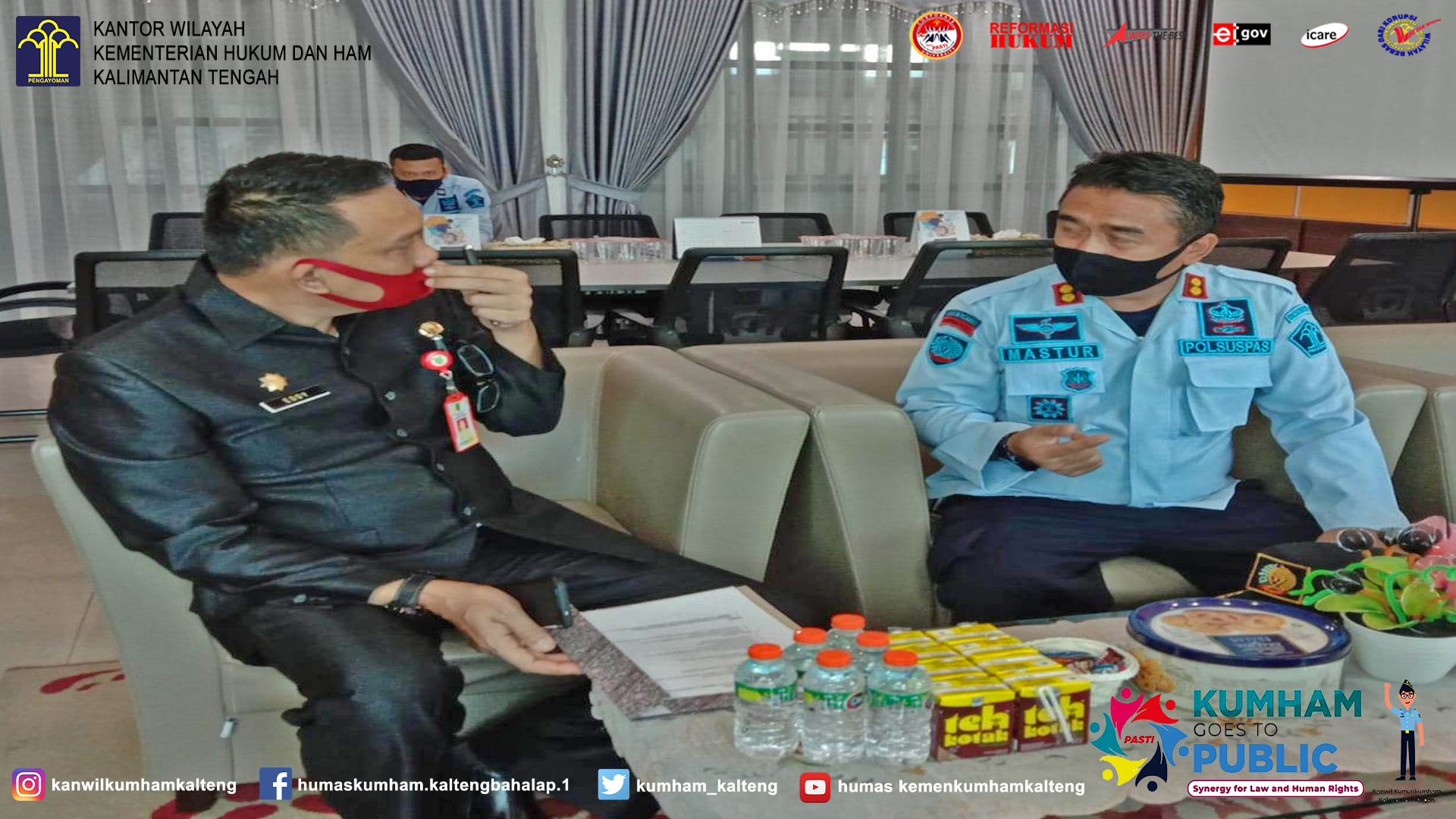 Jelang Persiapan Pemberian Remisi Umum, Rutan Buntok Laksanakan Koordinasi Dengan Sekretariat Daerah Barito Selatan