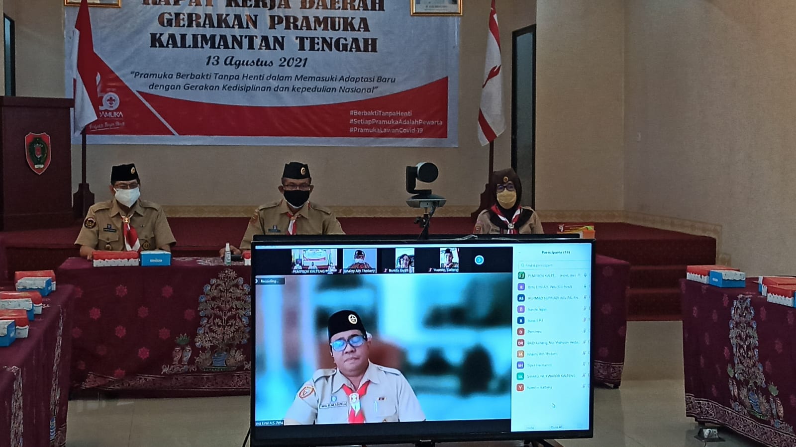 Rapat Kerja Daerah  Gerakan Pramuka Kalteng