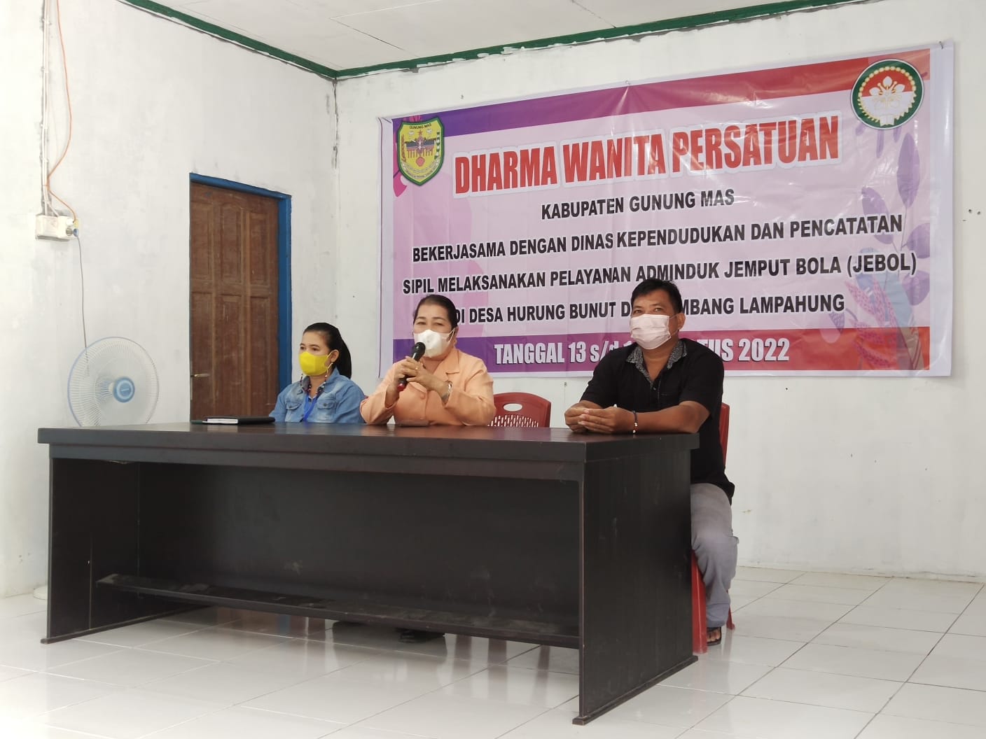  DWP Gumas Bersama Disdukcapil Gelar Adminduk “JEBOL” di Hurung Bunut
