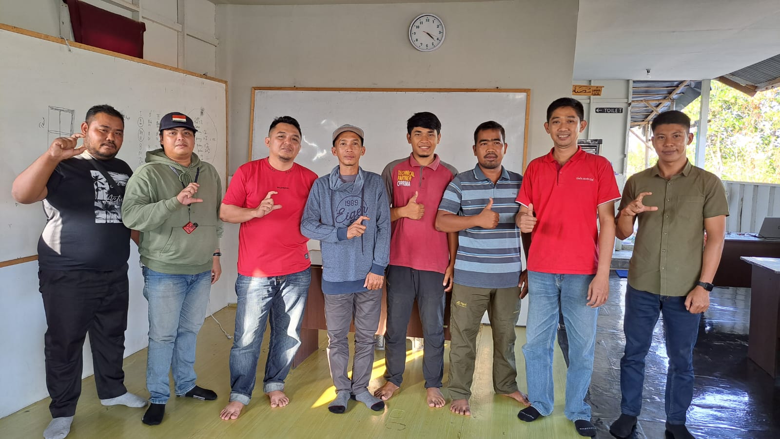 Calon Teknisi dan Laborat Shrimp Estate Kalteng Ikuti Pelatihan di PT. CP Prima TBK.