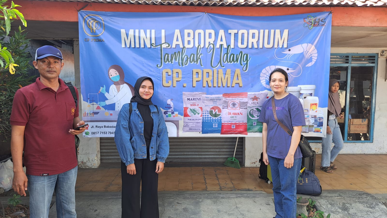 Calon Teknisi dan Laborat Shrimp Estate Kalteng Ikuti Pelatihan di PT. CP Prima TBK.