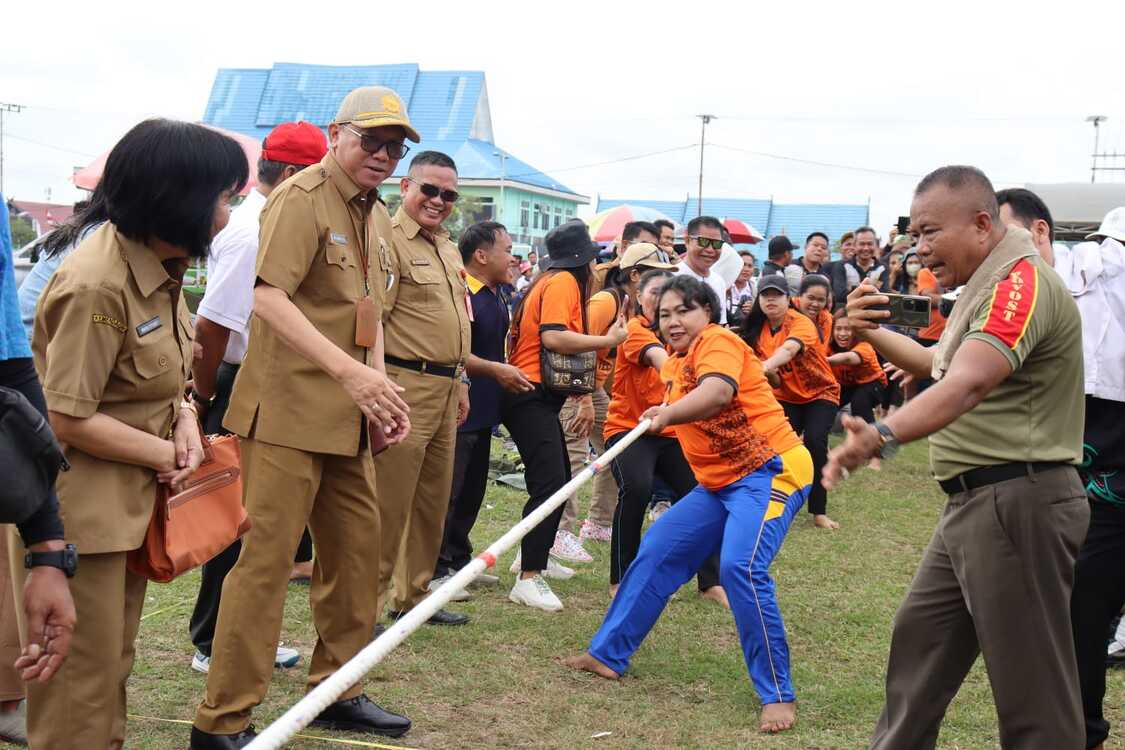 Sambut Hari Kemerdekaan Republik Indonesia, Pemkab Gumas Gelar Berbagai Lomba