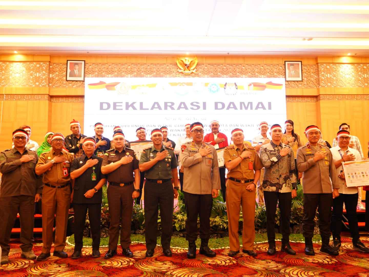Kaban Kesbangpol Hadiri Rapat Kordinasi Bidang Operasional Polda Kalteng