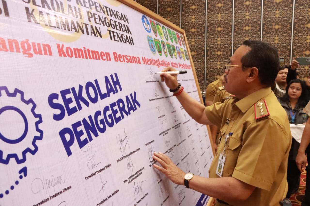 Sekda Nuryakin Harapkan Program Sekolah Penggerak Jadi Katalisator Proses Pendidikan di Kalteng
