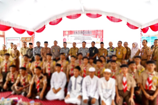 Peringati HUT ke-79 Kemerdekaan RI, Pemprov Kalteng Anjangsana ke LPKA Palangka Raya