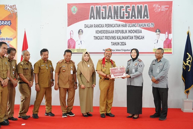 Sekda Nuryakin bersama Stakeholders Anjangsana di Lapas Perempuan Kelas II A Palangka Raya