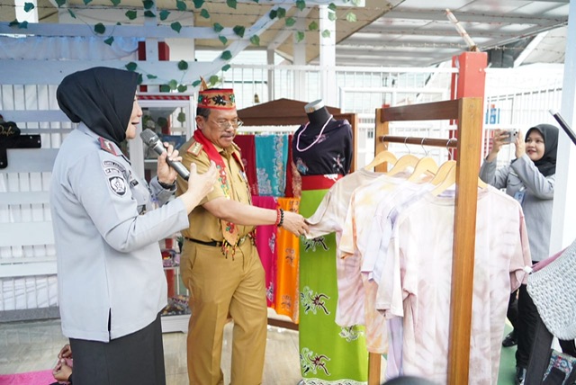 Sekda Nuryakin bersama Stakeholders Anjangsana di Lapas Perempuan Kelas II A Palangka Raya