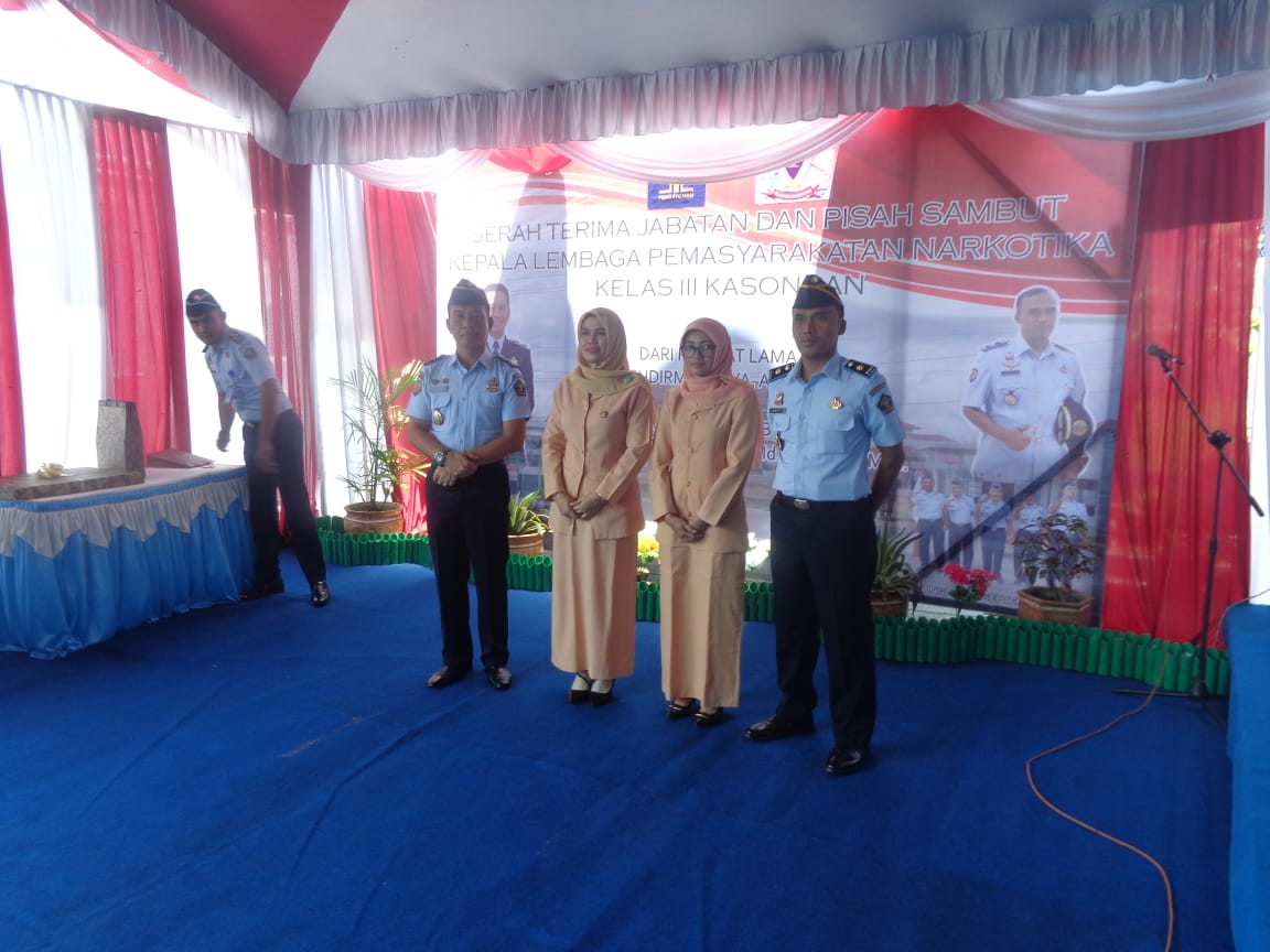 Gantikan Sudirman Jaya, Aris Sakuriyadi Resmi Nahkodai Lembaga Pemasyarakatan Khusus Narkotika Kasongan 