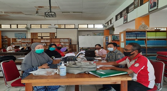 SMA Negeri 1 Palangka Raya Bentuk Tim Pengembang Inovasi PJJ,  Pengimbasan Akan Dilaksanakan Setiap Hari Sabtu