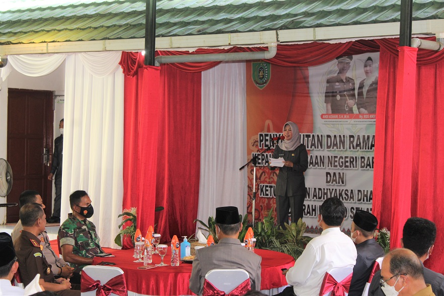 Pj. Bupati Barito Selatan Ramah Tamah dengan Kajari Baru Barito Selatan
