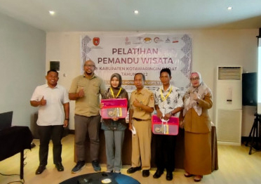 Tingkatkan Kualitas SDM Bidang Pariwisata, Dispar Kobar Adakan Pelatihan Pemandu Wisata